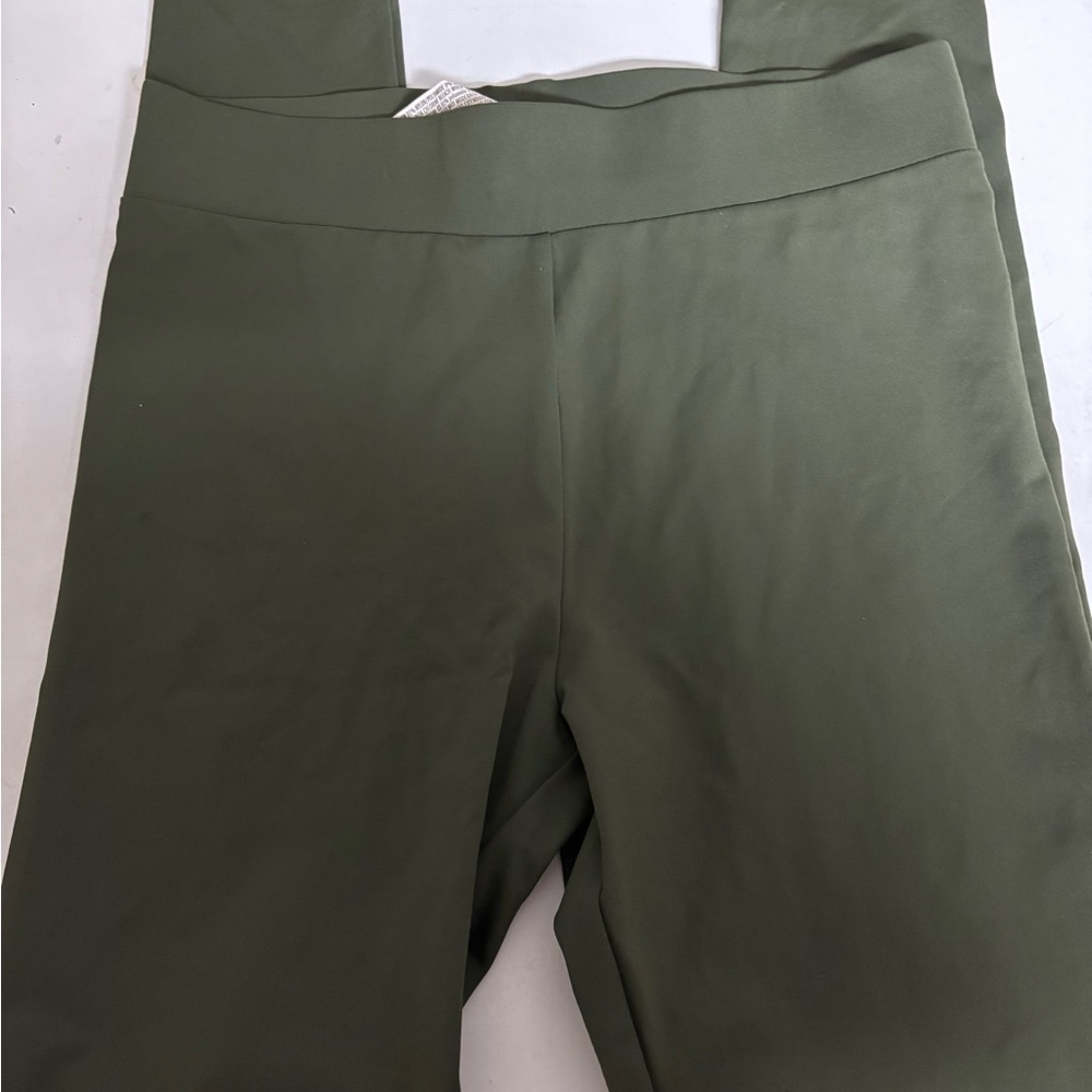 Forever 21 Olive Green High-Rise Leggings